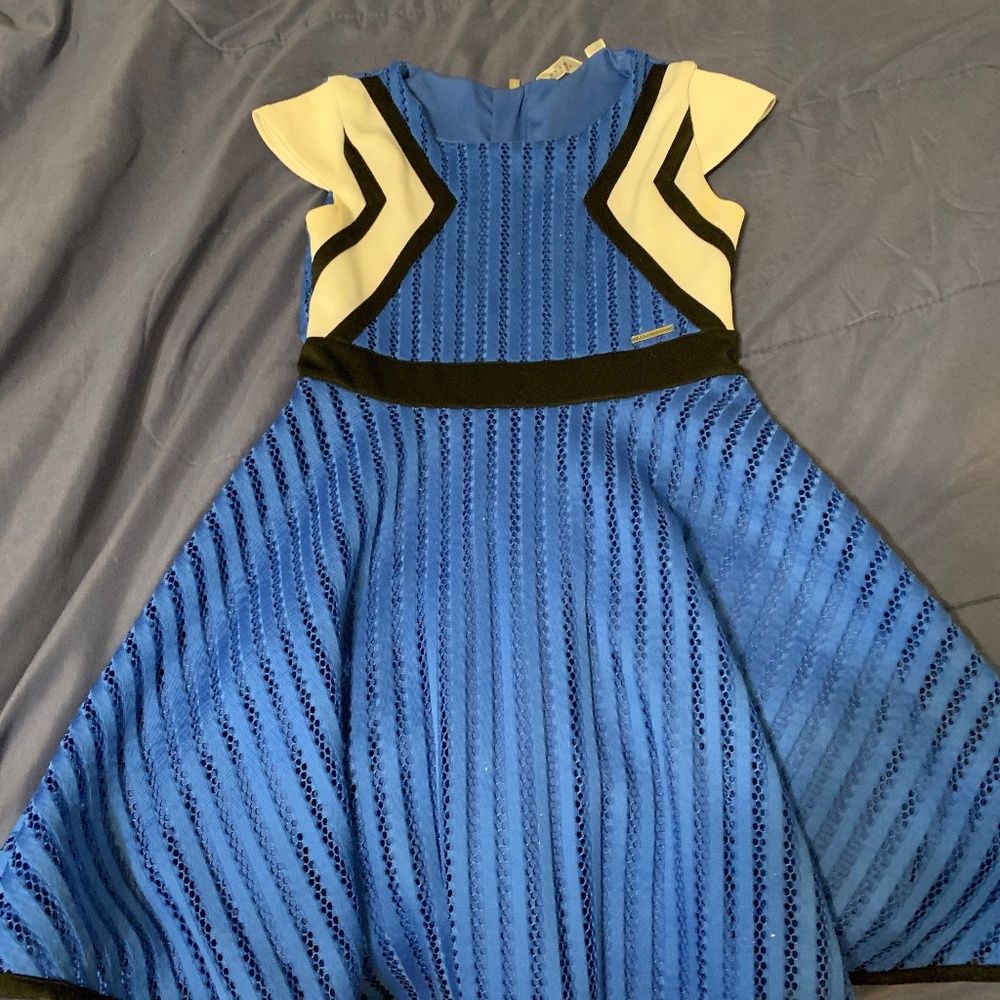 Blue formal dress